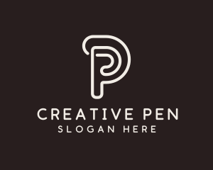 Creative Brand Letter P Logo