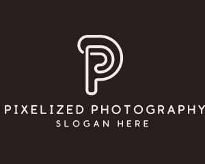 Creative Brand Letter P logo design