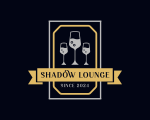 Wine Glass Drink logo