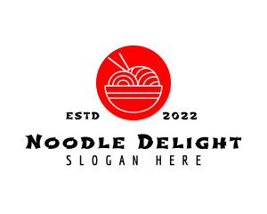 Japanese Ramen Noodles logo