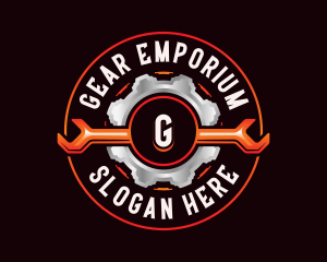 Repair Wrench Gear logo