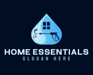 Home Sanitation Cleaner logo design