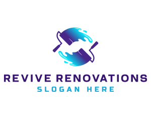 Paint Roller Renovation logo