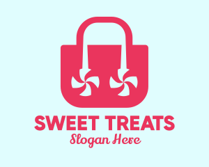 Pink Candy Bag  logo