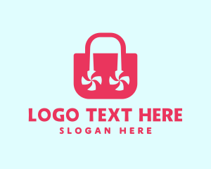 Pink Candy Bag  logo
