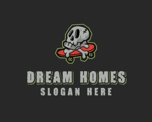 Street Skate Skull logo