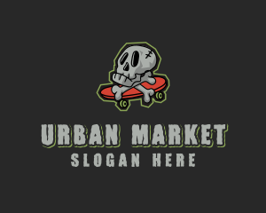 Street Skate Skull logo