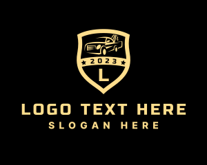 Towing Pickup Truck Shield logo