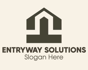 Brown Arch Doorway logo design