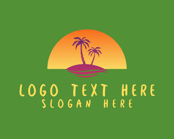Palm logo example 4