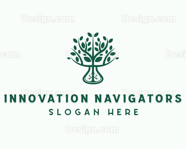 Garden Landscaping Planting Logo