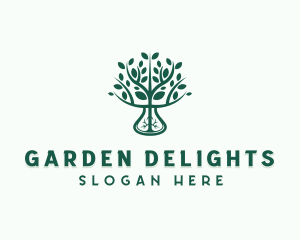 Garden Landscaping Planting logo design