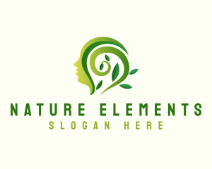 Nature Mental Health logo design