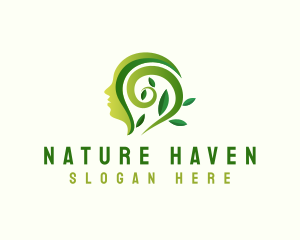 Nature Mental Health logo design