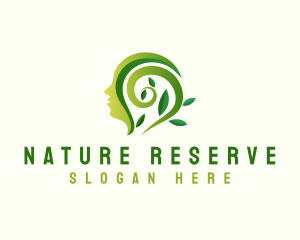 Nature Mental Health logo design