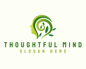 Nature Mental Health logo design