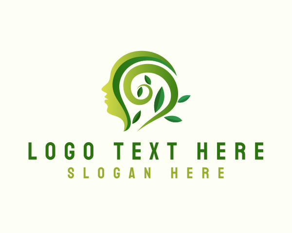Leaf logo example 1
