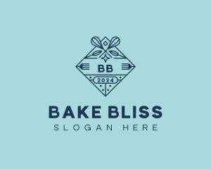 Baking Whisk Restaurant logo design