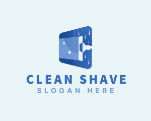 Squeegee Window Cleaning logo design