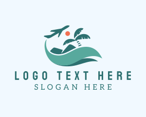 Tropical Plane Vacation logo