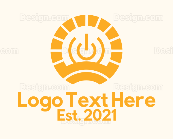 Orange Solar Power Logo
