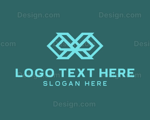 Technology Abstract Letter X Logo