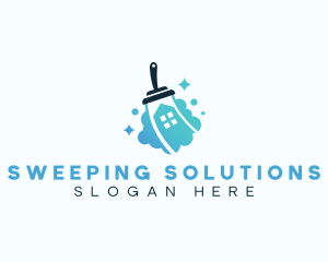 Home Sweep Cleaning logo design