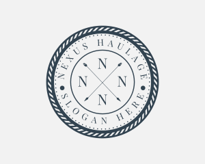 Nautical Arrow Brand  logo design