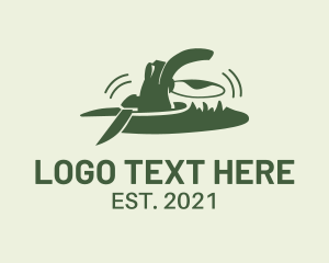 Lawn Grass Shears logo