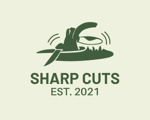 Lawn Grass Shears logo