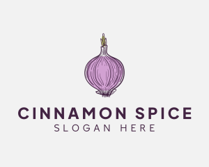 Natural Onion Spice logo design