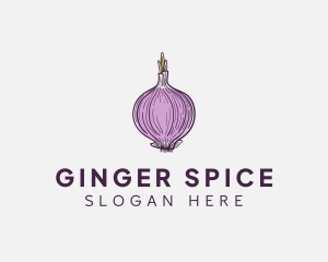 Natural Onion Spice logo design