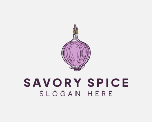 Natural Onion Spice logo design