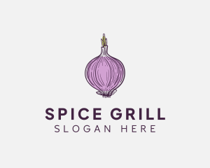 Natural Onion Spice logo design