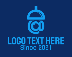 Blue Acorn Email  logo