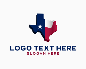 Texas State Map logo