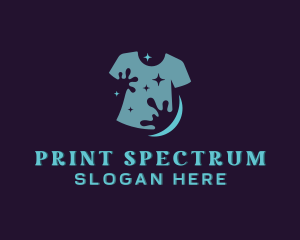 Splash Paint Shirt logo design