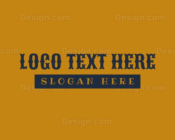 Retro Classy Business Logo