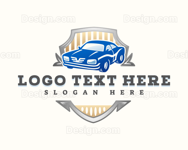 Elegant Car Garage Logo