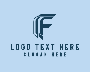 Contractor Fabrication Letter F logo