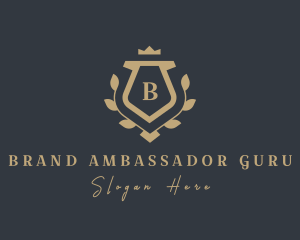 Premium Royal Shield logo design