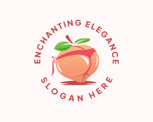 Erotic Peach Lingerie logo design