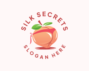 Erotic Peach Lingerie logo design