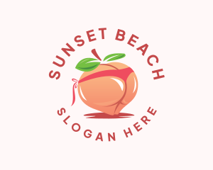 Erotic Peach Lingerie logo design