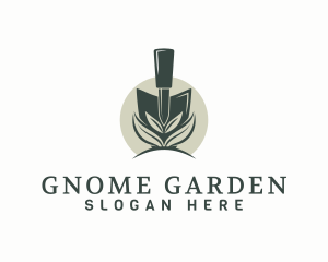 Gardening Trowel Plant logo design