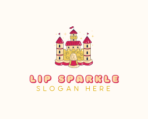 Sparkle Bounce House logo design