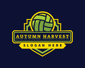 Sports Club Volleyball Team logo design