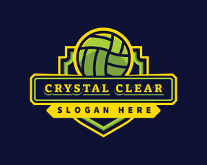 Sports Club Volleyball Team logo design