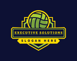 Sports Club Volleyball Team logo design