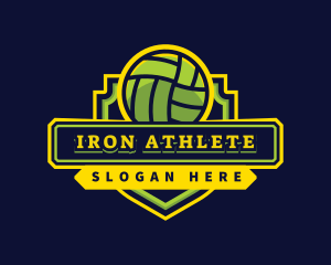 Sports Club Volleyball Team logo design